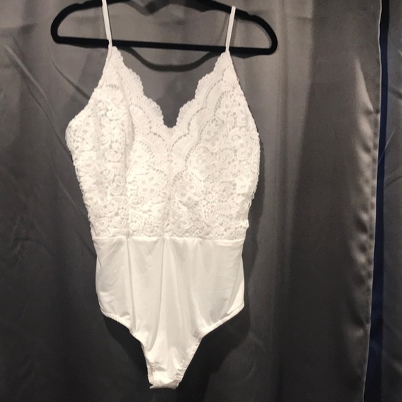 Boohoo Plus Tops - 3/$10 Boohoo lace bodysuit